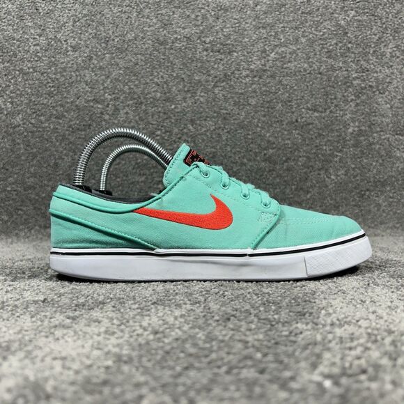 Nike SB Zoom Stefan Janoski 615957-300 Mens Size 7 Mint Green Skate Shoes Used - Picture 1 of 12